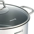 thumbnail image 4 of Korkmaz Perla 2 Piece 5.5 Liter Stainless Steel Casserole with Lid in Silver, 4 of 5