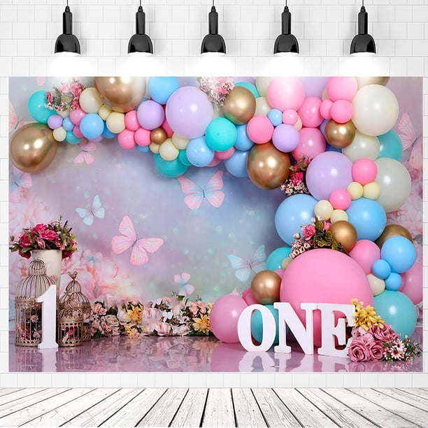 5x3ft Mary Cat Happy Birthday Photography Backdrop For Princess Girl Birthday Party Banner Photoshoot Backgrounds I4018834382