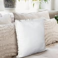 thumbnail image 2 of Cojin Decorativo para Sala de Algodon Cuadrado Moderno Ideal para Cama Sofa Oficina Blanco Set de 2 piezas Set de 2 piezas Gaon, 2 of 5