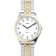 thumbnail image 2 of Timex Reloj moderno de fácil lectura para mujer de 32 mm - Caja de dos tonos Esfera blanca Timex Timex, 2 of 2