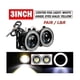 thumbnail image 2 of 12v 3inch Universal Cob Led Drl Driving Lights White+yellow Angel Eyes Fog Lamp Headlight Bulbs Rou, 2 of 5