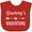 Red, variant on Inktastic Grammy Valentine Grandchild Boys or Girls Baby Bib