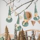 thumbnail image 2 of Adornos de duende navideño, peluche de muñeco navideño, decoración de duende hecha a mano, muñeco navideño de hip hop para fiestas navideñas, decoración de casa y jardín (verde), 2 of 6