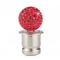 thumbnail image 1 of Crystal Car Cigarette Lighter Bling Rhinestone Car Cigarette Lighter 12V, Fits Most Vehicles, Scarlet, 1 of 5