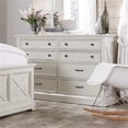 thumbnail image 2 of Homestyles Seaside Lodge Wood Dresser in Off White, 2 of 10