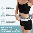 thumbnail image 7 of ZEYA Cellulite Massage Tool Muscle Roller - Deep Fascia Massager & Dimpled Skin Remover for Legs, Thighs & Buttocks - Anti-Cellulite Roller, Smooth Skin, Pain Reliefs (Blue), 7 of 7