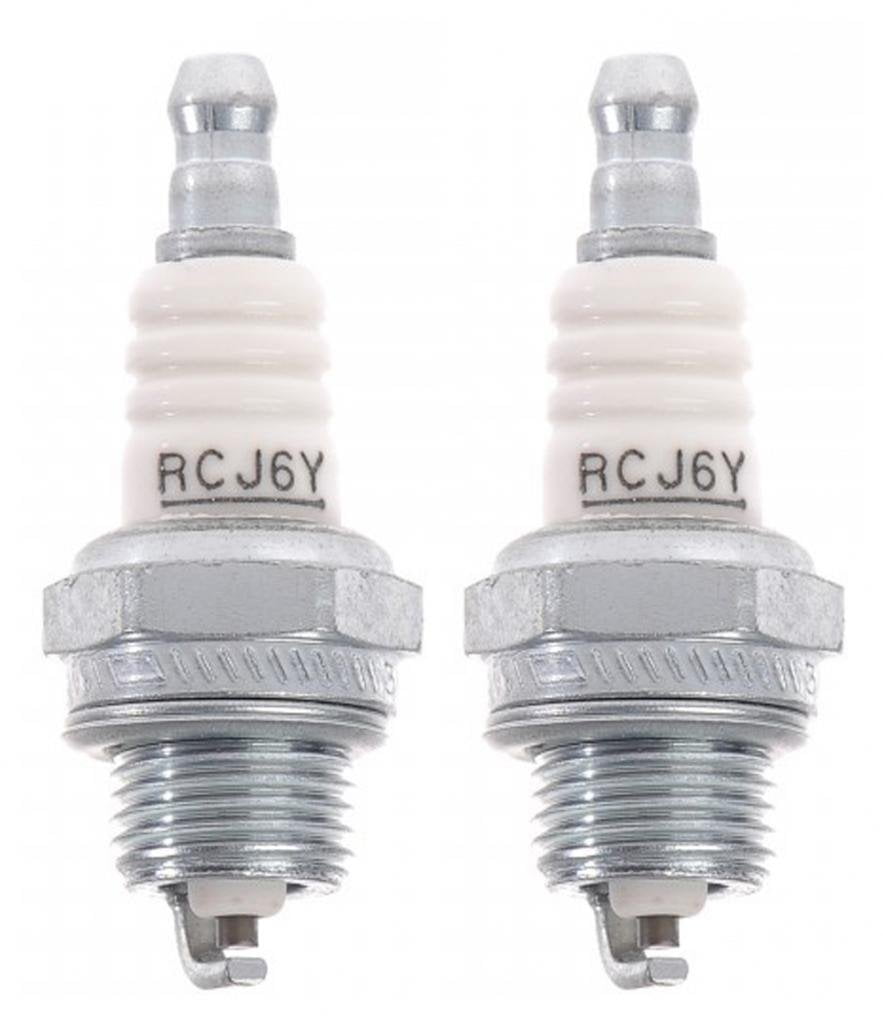 Ryobi RY08510 Homelite UT20760 (2 Pack) 852 RCJ6Y Spark Plug