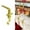 Gold-D, variant on SCNOR Gold Iron Christmas Stocking Holders, Over The Door Holiday Hooks 10LBS Heavy Duty, Decorative Unique Pattern Hangers for Wreaths Festive Decor