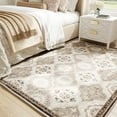 thumbnail image 5 of EnHomee Area Rugs for Living Room 4x6 Area Rugs Machine Washable Area Rugs Vintage Boho Indoor Area Rugs for Bedroom,Khaki, 5 of 9