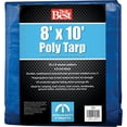 thumbnail image 2 of Do it Best Blue Woven 8 Ft. x 10 Ft. Medium Duty Poly Tarp 700541, 2 of 7
