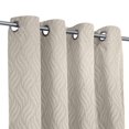 thumbnail image 2 of Safdie & Co. Rideau Jacquard Capri 84L Naturel, 2 of 2
