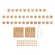 thumbnail image 1 of Juego de conteo de cuentas Juego de matemáticas preescolar Niños Ayudas para la enseñanza Juguetes Montessori Juego de tablero de números de madera Sunnimix juego de mesa ocupado, 1 of 8