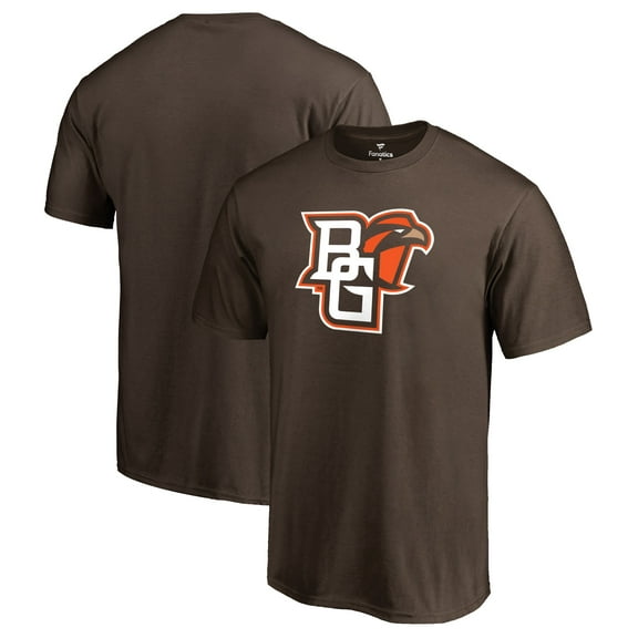 Men's Brown Bowling Green St. Falcons Primary Logo T-Shirt
