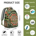thumbnail image 6 of Stylish Paisley Laptop Backpack – Wonderful Paisley Gift for College Students, Durable Waterproof Bookbag, Multiple Pockets for Organization, Comfortable for Campus Use, 6 of 6