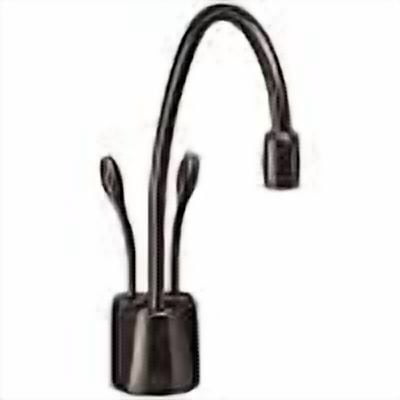 InSinkErator Indulge F-HC1100 Contemporary Instant Hot and Cold Faucet in Gloss Black - 44252G