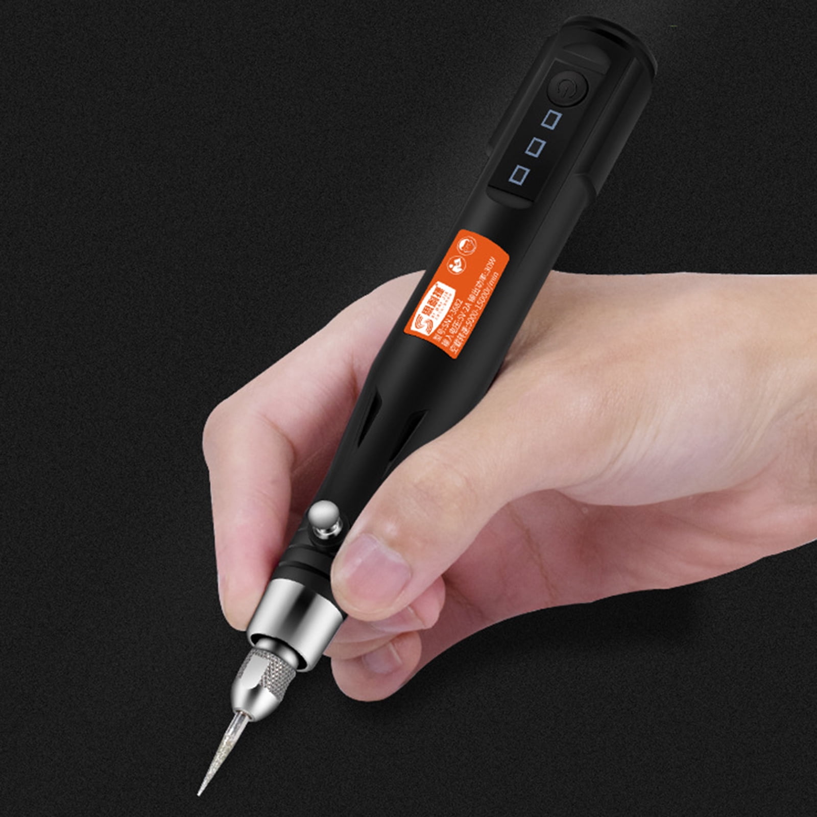GUOOL Multi-Functional Micro Engraver Pen with Scriber Engraving Tool Kit Etcher Handheld Corded DIY for Metal Plastic Etching wood material glass