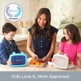 thumbnail image 4 of Fiambrera Bentgo Kids con diseño de purpurina con 5 compartimentos, color plateado, 4 of 8