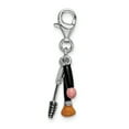 thumbnail image 2 of 925 Sterling Silver Makeup Necklace Pendant Charm, 2 of 7