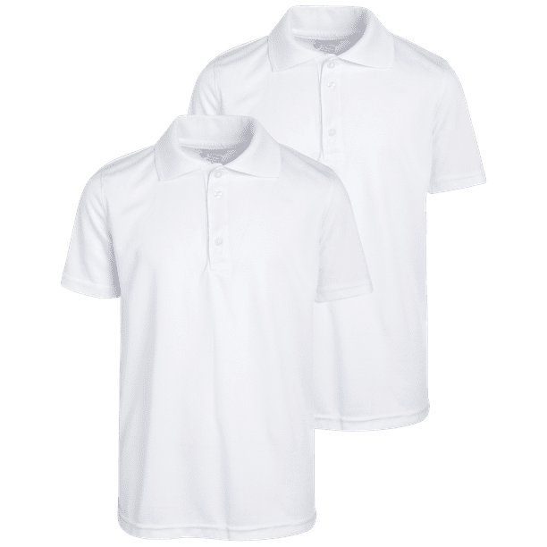 Beverly Hills Polo Club Boys' School Uniform Short Sleeve Polo Shirt ...