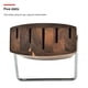 thumbnail image 2 of Portacuchillos De Madera Con 5 Ranuras, Soporte Para Cuchillos De Cocina Que Ahorra Espacio, Bloque De Almacenamiento De Cuchillos Antideslizante, Limpio E Higiénico Para Cuchillos Grandes Y Pequeños sonducket HA021227-00, 2 of 6