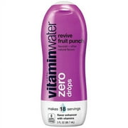 Glaceau Vitaminwater Zero Revive Fruit Punch Drops, 3 fl oz