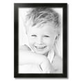 thumbnail image 2 of ArtToFrames 17" x 25" Honors Black with Silver Picture Frame, 17x25 inch Black Wood Poster Frame (WOM-5157),  Pack, 2 of 7
