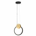 thumbnail image 1 of Colgante Led Decor Living Negro Dorado 25X20 Cm Metal Acríli, 1 of 2