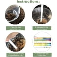 thumbnail image 3 of Garden Soil Test Kit, Soil Testing Kit, 0 14 Ph, Water Quality Analysis, Garden SoilforVegetables, Litmus Strips, Black Cap, 100 Count, 1 Pc Container, 3 of 9