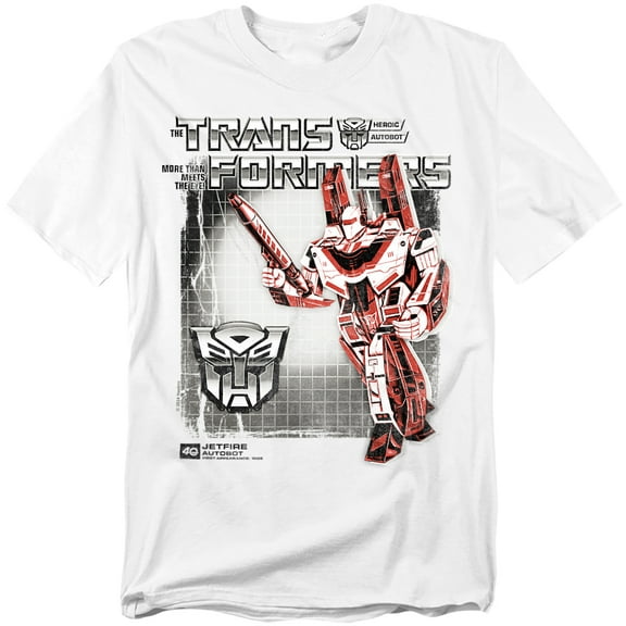 Transformers 40Th Anniversary T-Shirt Jetfire Box Unisex Graphic Tee for Men & Women