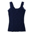 thumbnail image 3 of Hanky Panky Signature Lace Unlined Camisole (1390L),Medium,Navy, 3 of 5