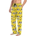 thumbnail image 4 of GZHJMY Panda Pajama Pants for Men, Lounge Pants Lightweight Men Pajama Bottoms with Drawstring Pockets, Christmas New Year Birthday Gifts, X-Large, 4 of 6