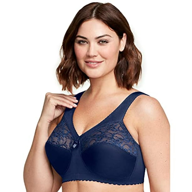 Shop Plus Size Wirefree Cooling Lounge Bra in Multi