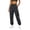 Black, variant on Jogger Pants for Women Waterproof Windbreakers Cinch Bottom Outdoor Hiking Camping Pants with Zip Pockets(XXXXXL,Purple)
