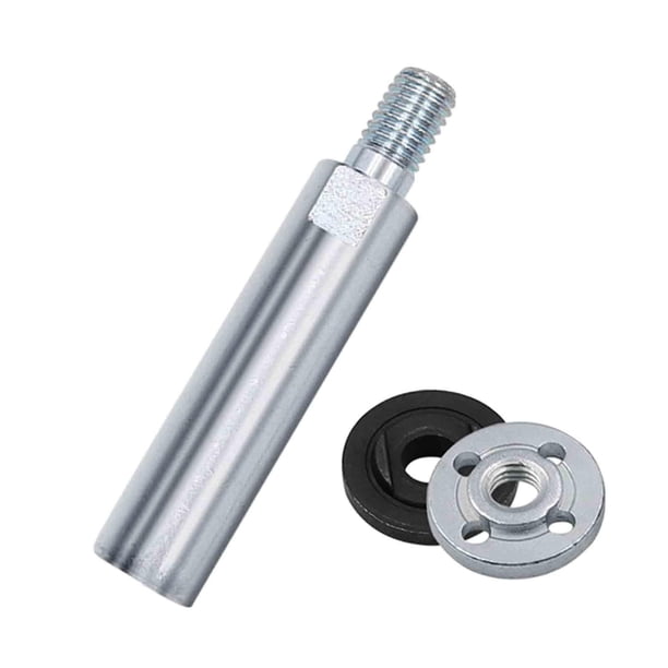 Varilla de conexión de extensión para amoladora angular, eje de extensión de 80 mm, rosca M10 duradera Plato redondo