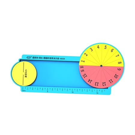Mathematics Circle Area Detachable Math Counters Toy for Kids Preshcool Gift