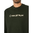 thumbnail image 4 of MA.STRUM Printed Chest Logo Sweatshirt, Green, 4 of 6