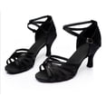 thumbnail image 1 of Venta caliente de zapatos de baile de tango/salón de baile latino para mujer, zapatos de baile profesionales de Salsa con tacón para niñas y mujeres de 5cm/7cm, 1 of 5