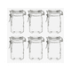 thumbnail image 1 of Set 6 Brocalito Vidrio Envase Redondo Vittori Regalo Dulcero 200ml, 1 of 2