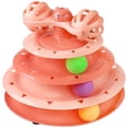 thumbnail image 1 of Tocadiscos Cat Toy UPSKY Roller de 4 niveles con 3 bolas y campana, 1 of 7