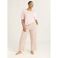 thumbnail image 2 of Joyspun Women's Jersey Pull-On Sleep Pants, 29'' Inseam, Sizes XS-3X, 2 of 6