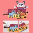 thumbnail image 3 of Partheme Novelty Toys 3 Counts Baby Toys Tearable Three-Dimensional Cloth Book Multicolor, 3 of 3