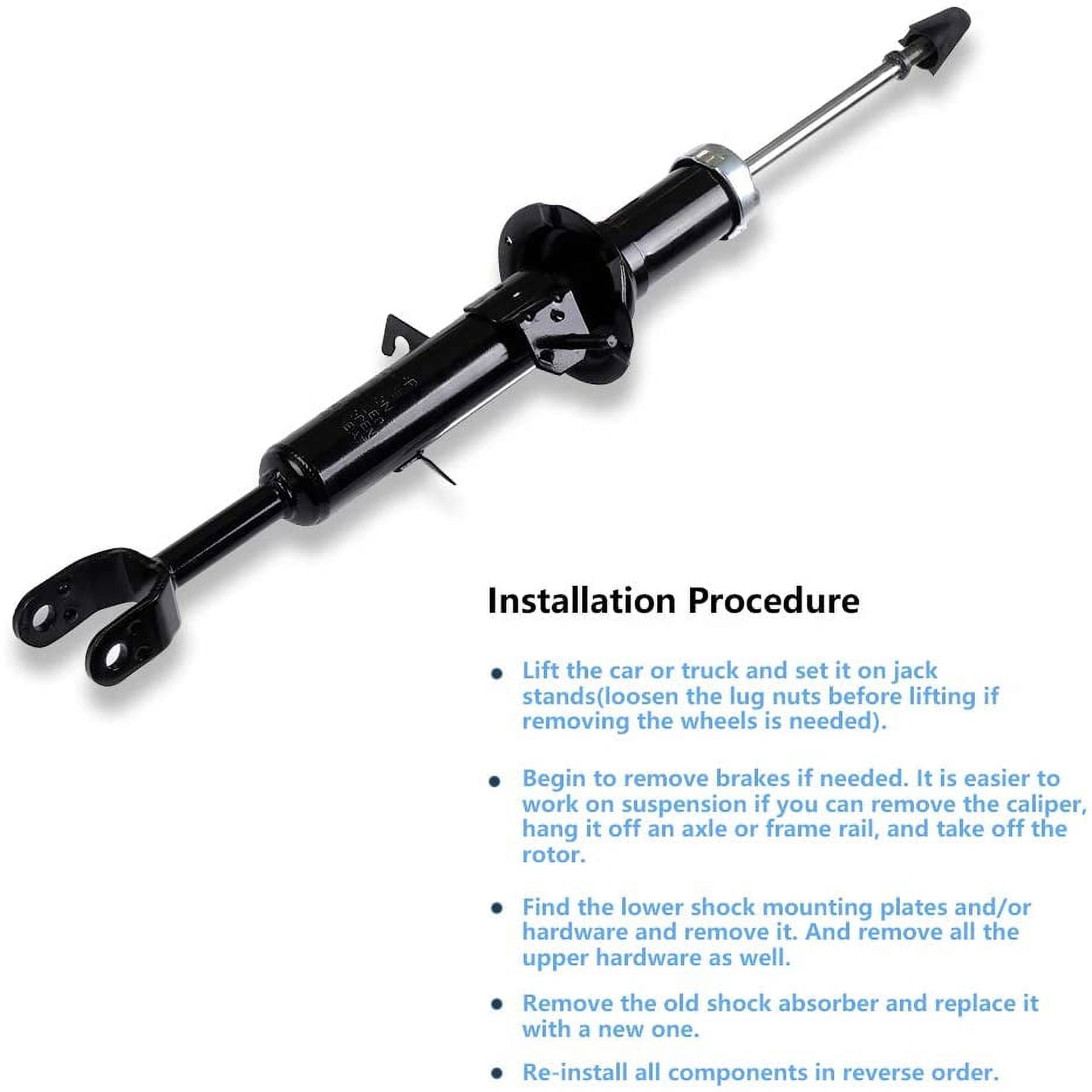 Shocks Struts,ECCPP Front Rear Shock Strut Absorbers Kits Compatible with 2003 2004 2005 2006 2007 for Infiniti G35 341377 71116 341378 71117 344491 5631