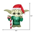 thumbnail image 4 of Yoda Wearing an Ugly Christmas Green Sweater, 3.2 Feet Tall, 4 of 6