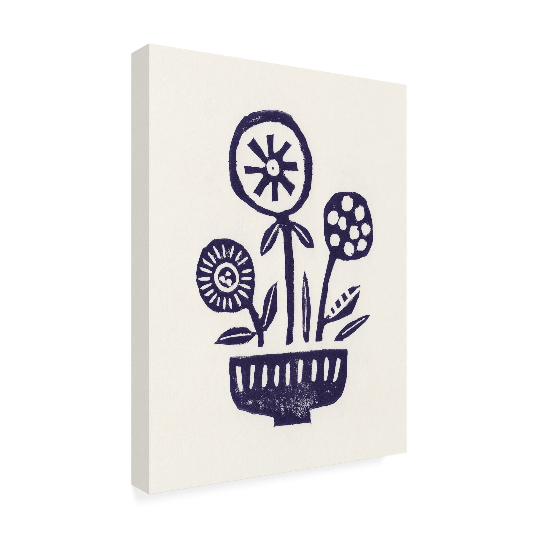Trademark Fine Art Alisa Galitsyna Native Flowers Canvas Wall Art