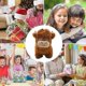 thumbnail image 5 of Adopt A Highland Cow Plush, Cute Cow Stuffed Animal Fluffy Cow Figure Toys, 5 of 5