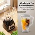 thumbnail image 3 of Licuadora de Vidrio 1.25L con Motor 600W, 4 Velocidades, Cuchillas de Acero Desmontables, Función Pulso, Base Antideslizante – Ideal para Jugos, Smoothies y Sopas, 3 of 8