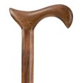 thumbnail image 3 of Brazos 34" Twisted Walnut Derby Walking Cane, 3 of 8