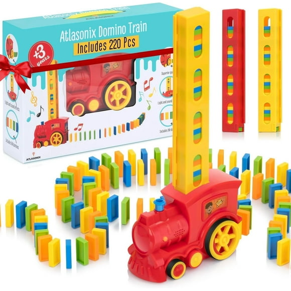 Juego de dominó Atlasonix Automatic Rally Setter 220 piezas