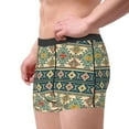 thumbnail image 4 of Fotbe Traditional Tribal Aztec1 Men’s Total Support Pouch Boxer Briefs, X-Temp Cooling, Moisture-Wicking Underwear, Regular, Long-leg and Trunk-XX-Large, 4 of 9