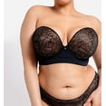 thumbnail image 6 of Curvy Kate Hey Girls SuperPlunge Strapless Bra (CK071108),36G,Black/Latte, 6 of 7